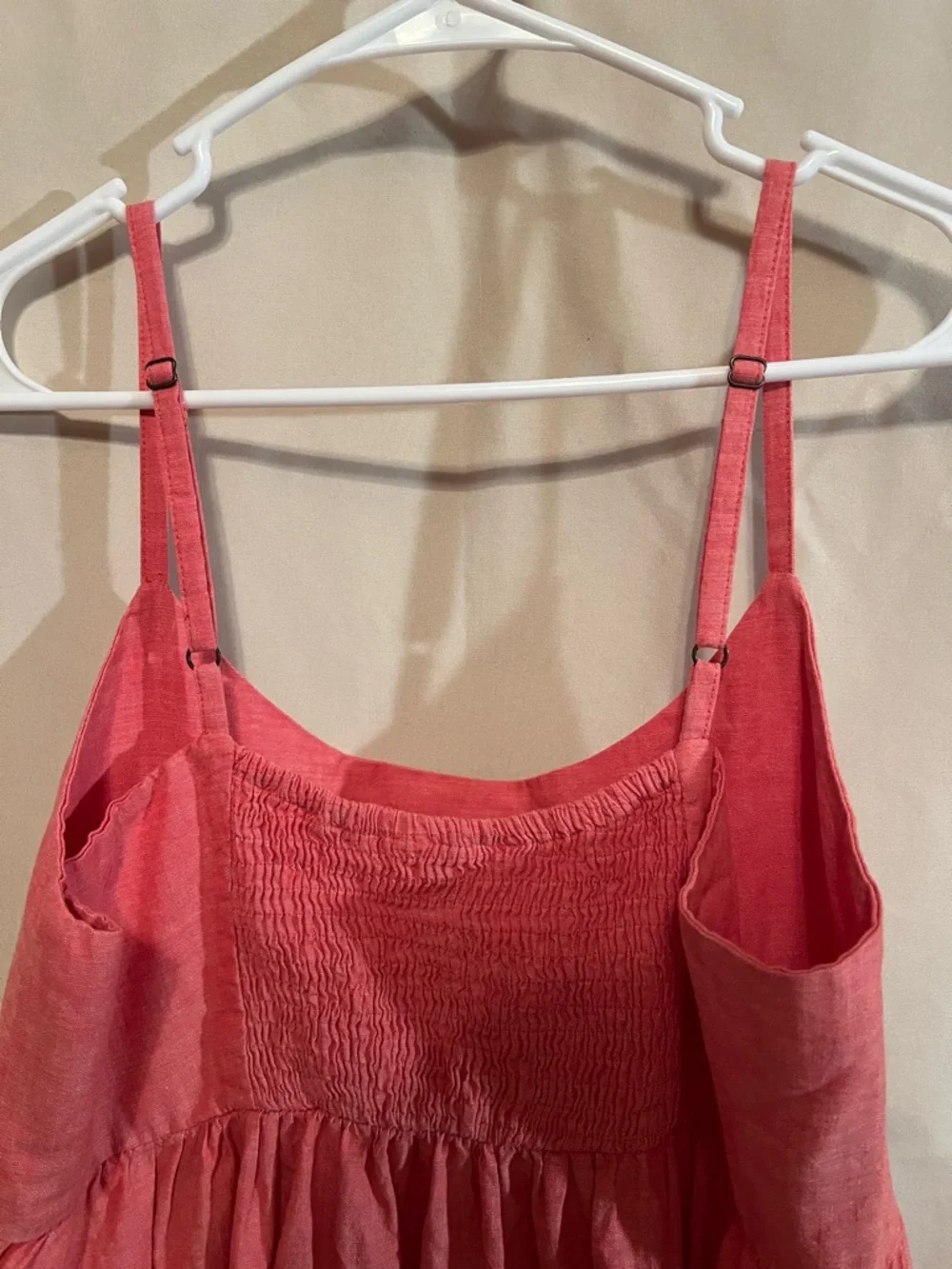 Wrangler Retro Tiered Sleeveless Red Sundress Size M - Picture 10 of 10